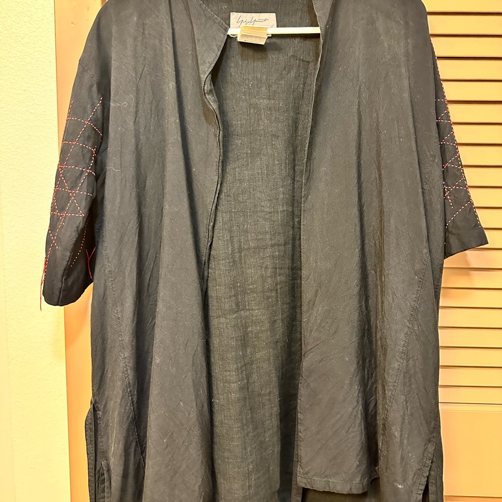 Yohji Yamamoto vintage smock black size 2